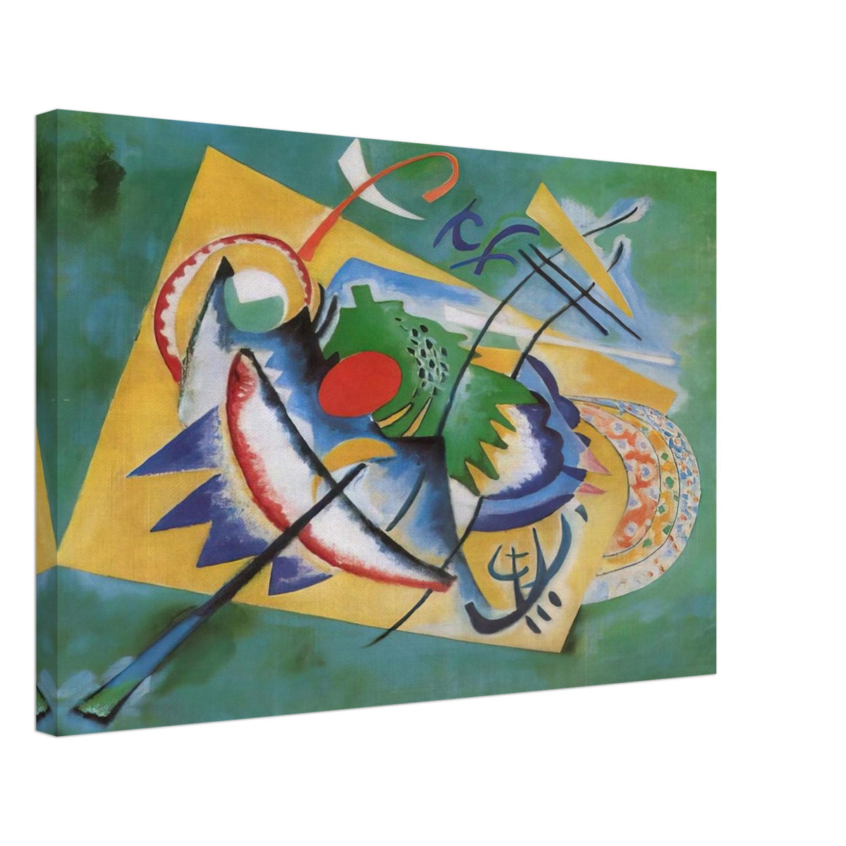 RED OVAL 1920 Canvas | Wassily Kandinsky Canvas | Wassily Kandinsky Shop