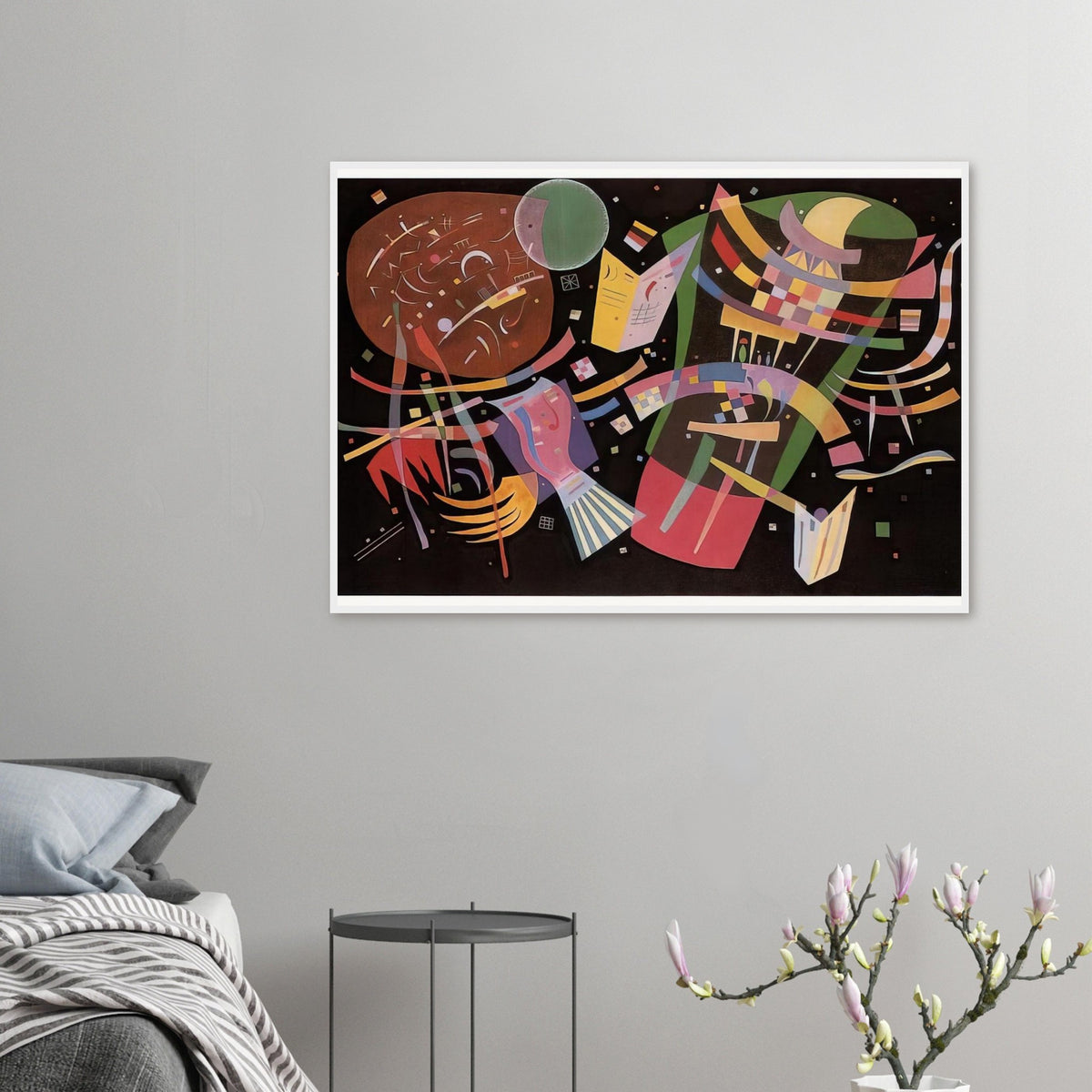COMPOSITION X 1939 Framed Poster | Wassily Kandinsky Framed Prints Wall Art | Wassily Kandinsky Shop