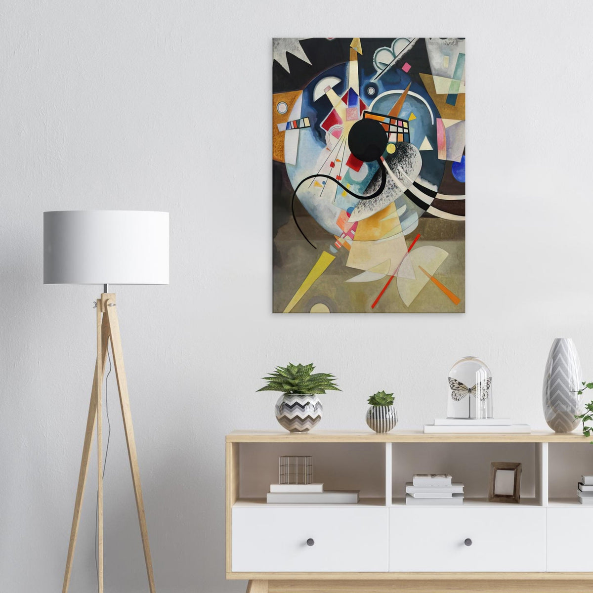 A CENTRE 1924 Canvas | Wassily Kandinsky Canvas | Wassily Kandinsky Shop