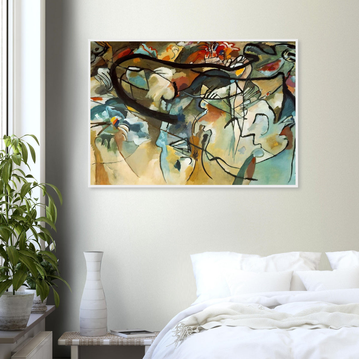 COMPOSITION V 1911 Framed Poster | Wassily Kandinsky Framed Prints Wall Art | Wassily Kandinsky Shop