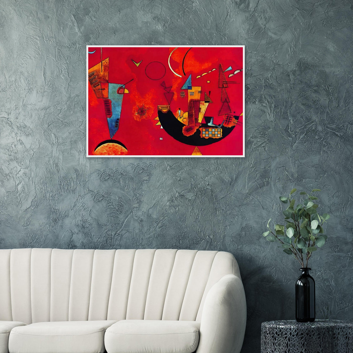 MIT UND GEGEN 1929 Framed Poster | Wassily Kandinsky Framed Prints Wall Art | Wassily Kandinsky Shop