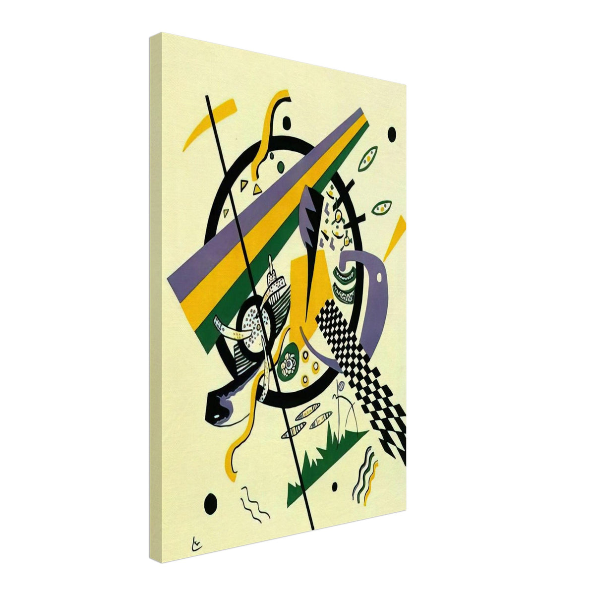 SMALL WORLDS IV 1922 Canvas | Wassily Kandinsky Canvas | Wassily Kandinsky Shop