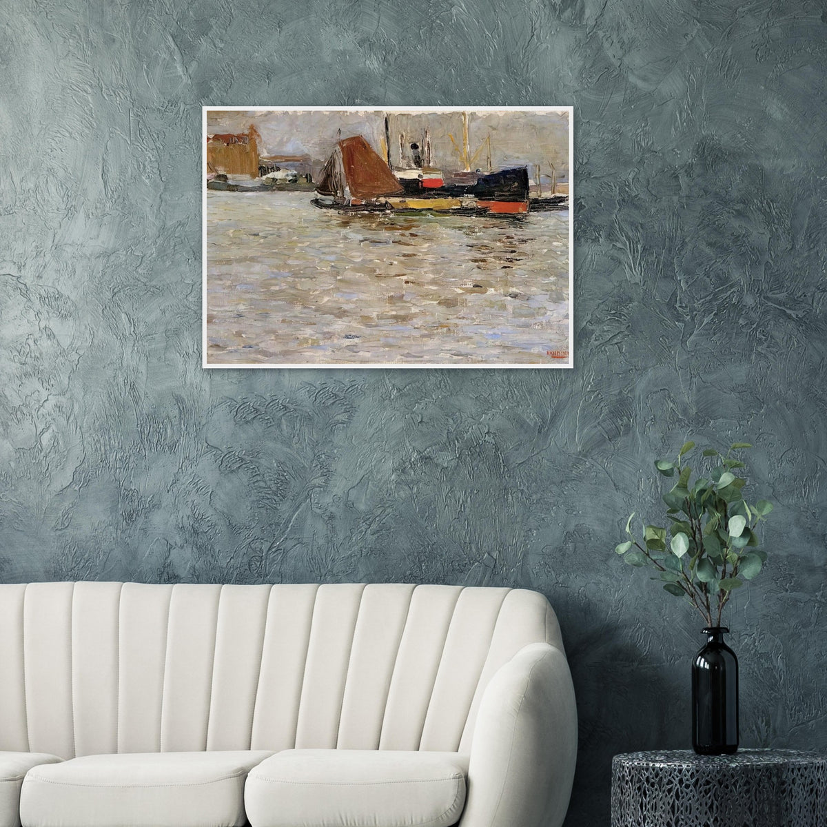 ROTTERDAM SUN 1906 Framed Poster | Wassily Kandinsky Framed Prints Wall Art | Wassily Kandinsky Shop