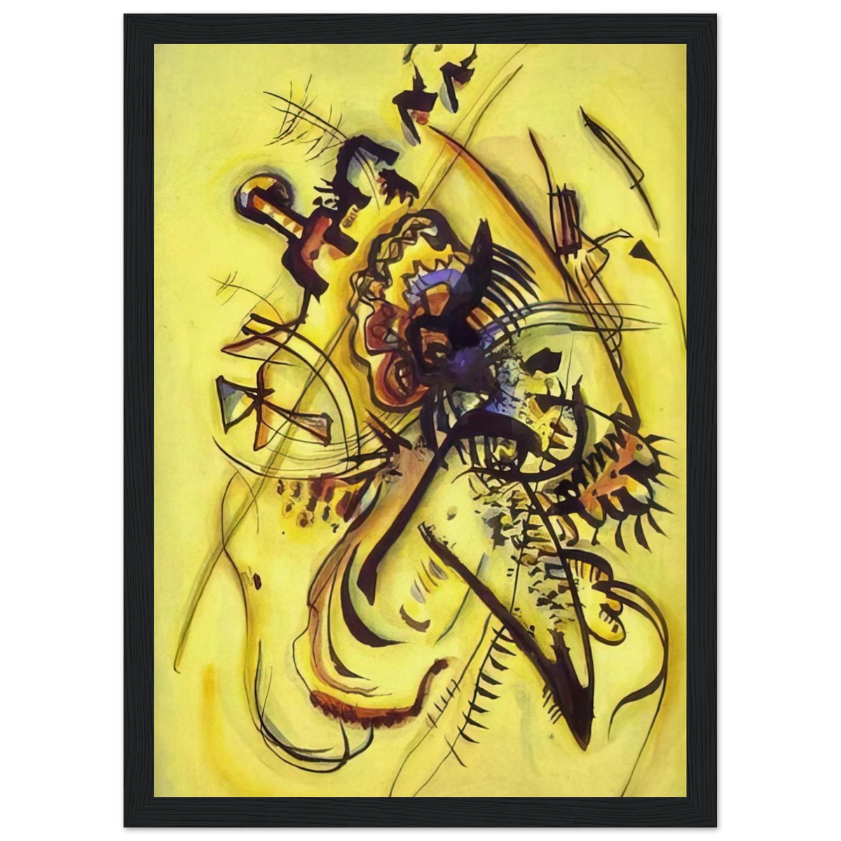 TO THE UNKNOWN VOICE 1916 Framed Poster | Wassily Kandinsky Framed Prints Wall Art | Wassily Kandinsky Shop
