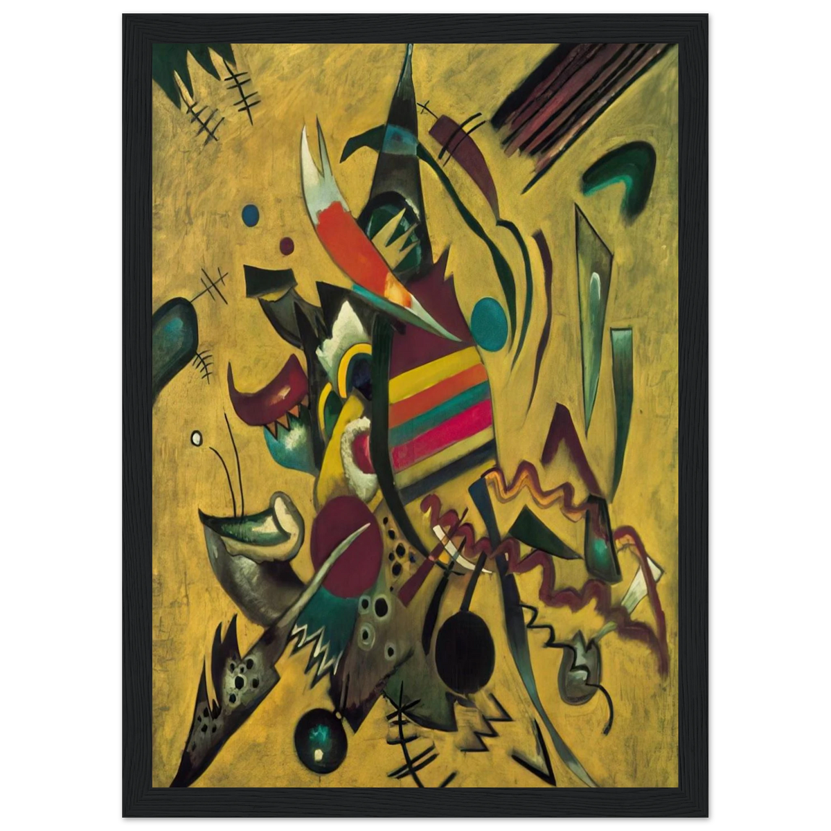 NOT_DETECTED_189366 Framed Poster | Wassily Kandinsky Framed Prints Wall Art | Wassily Kandinsky Shop