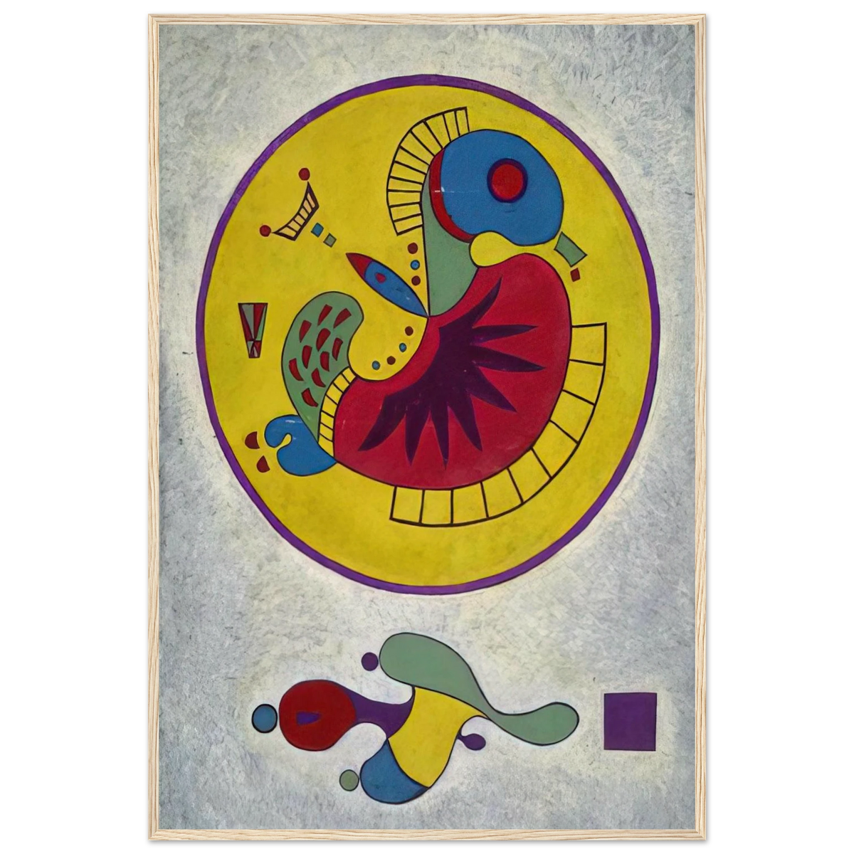 UNTITLED 1 Framed Poster | Wassily Kandinsky Framed Prints Wall Art | Wassily Kandinsky Shop