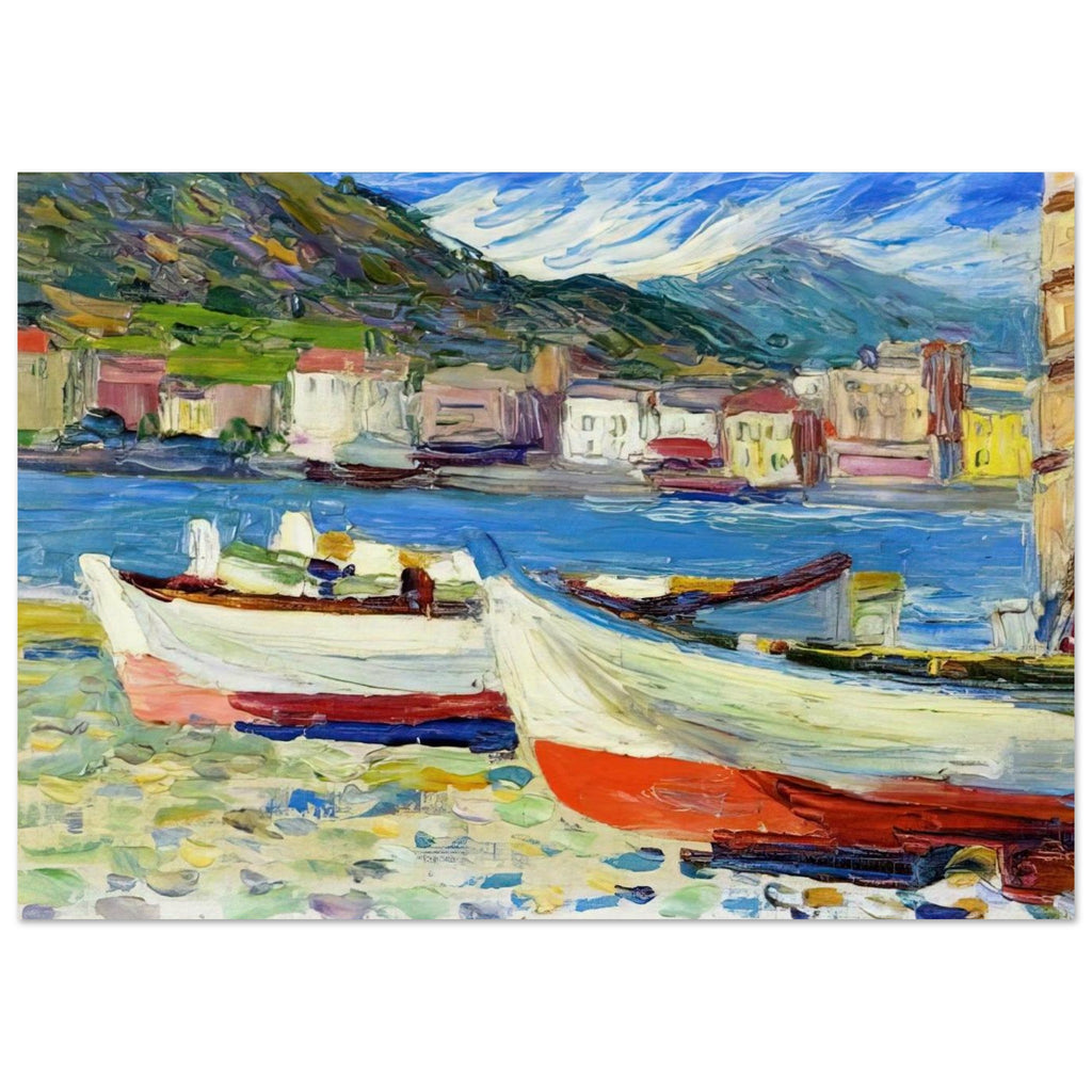 RAPALLO BOATS Poster | Wassily Kandinsky Poster | Wassily Kandinsky Shop