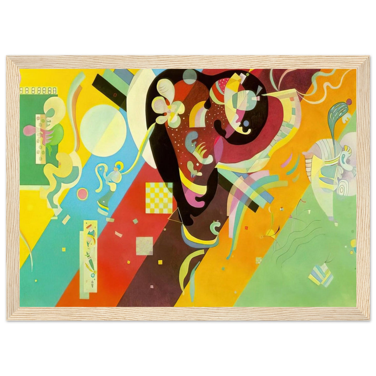 COMPOSITION IX 1936 Framed Poster | Wassily Kandinsky Framed Prints Wall Art | Wassily Kandinsky Shop