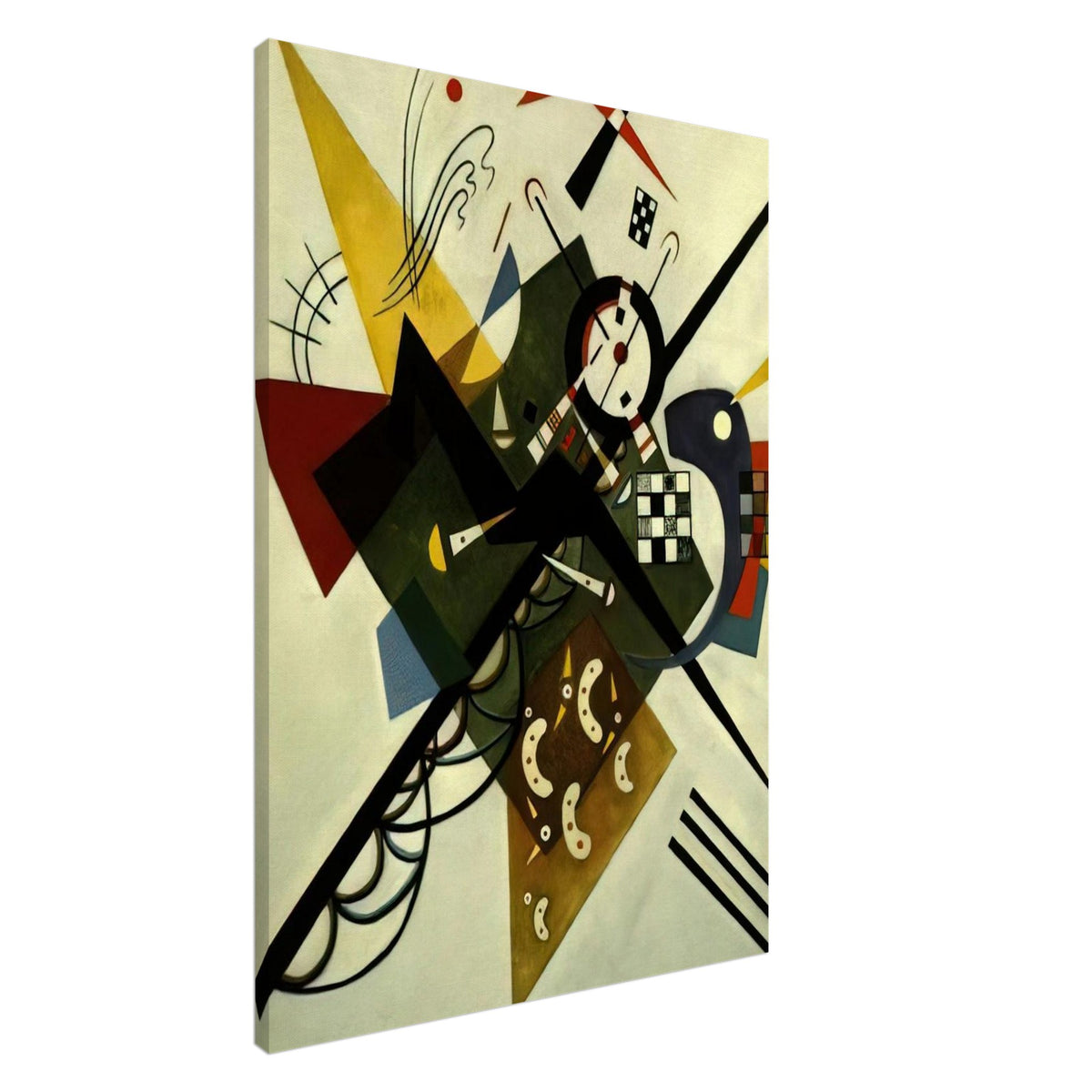 ON WHITE II 1923 Canvas | Wassily Kandinsky Canvas | Wassily Kandinsky Shop