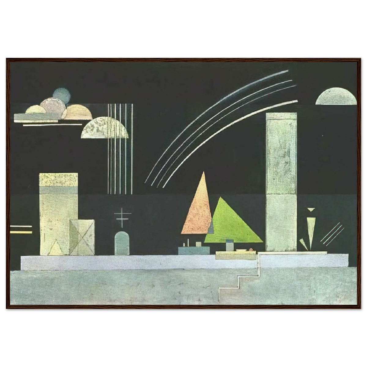 AT REST Framed Poster | Wassily Kandinsky Framed Prints Wall Art | Wassily Kandinsky Shop