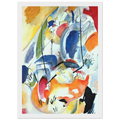 IMPROVISATION 31 SEA BATTLE 1913 Framed Poster | Wassily Kandinsky Framed Prints Wall Art | Wassily Kandinsky Shop