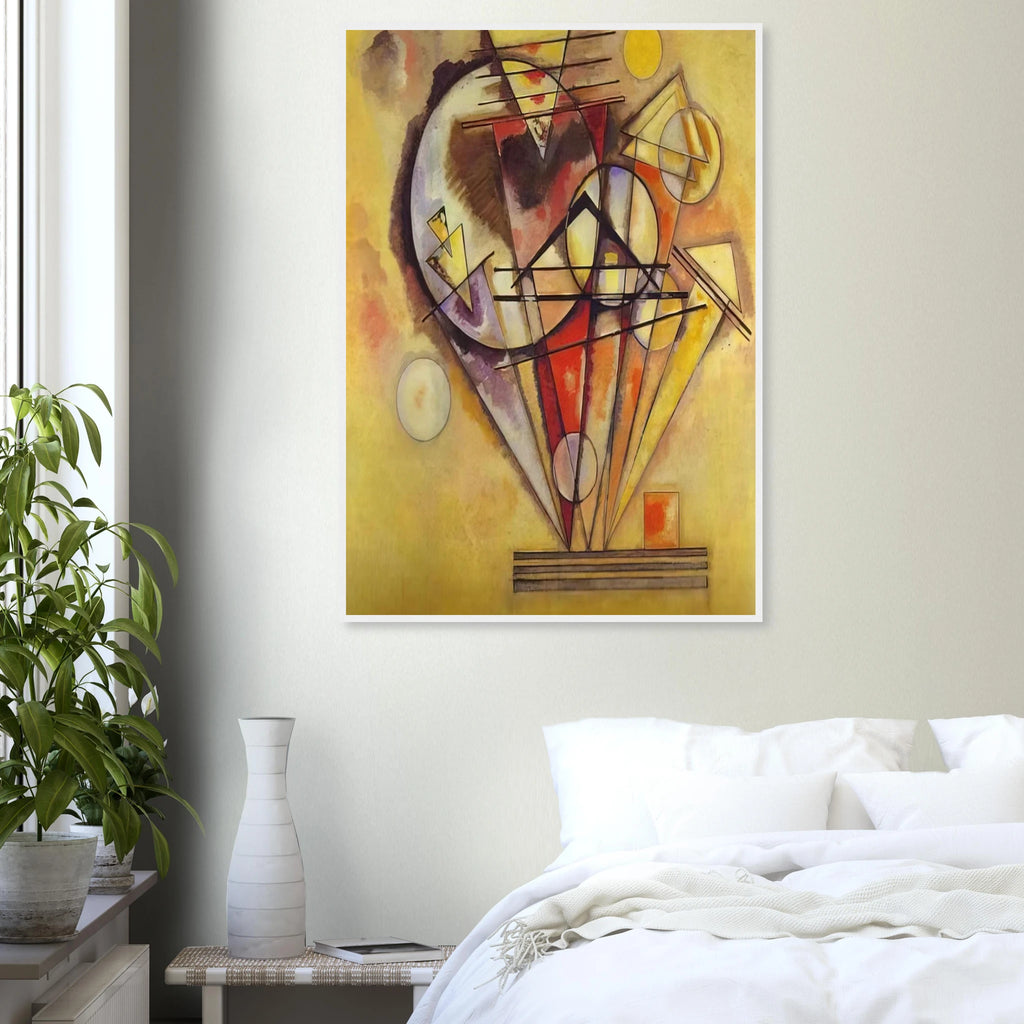 ON THE POINTS 1928 Framed Poster | Wassily Kandinsky Framed Prints Wall Art | Wassily Kandinsky Shop