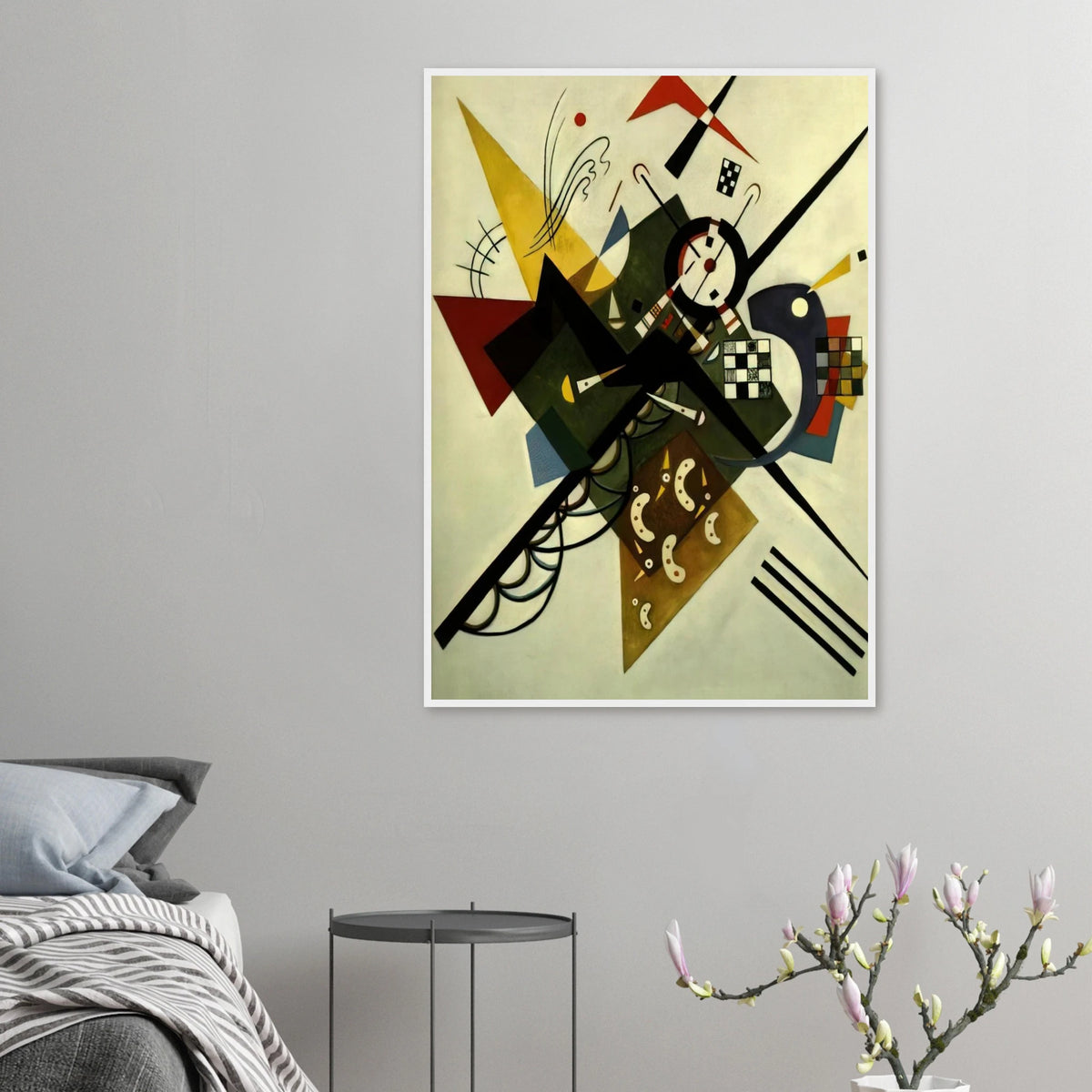 ON WHITE II 1923 Framed Poster | Wassily Kandinsky Framed Prints Wall Art | Wassily Kandinsky Shop