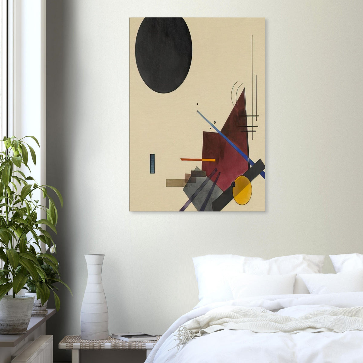 BLACK RELATIONSHIP 1924 Canvas | Wassily Kandinsky Canvas | Wassily Kandinsky Shop