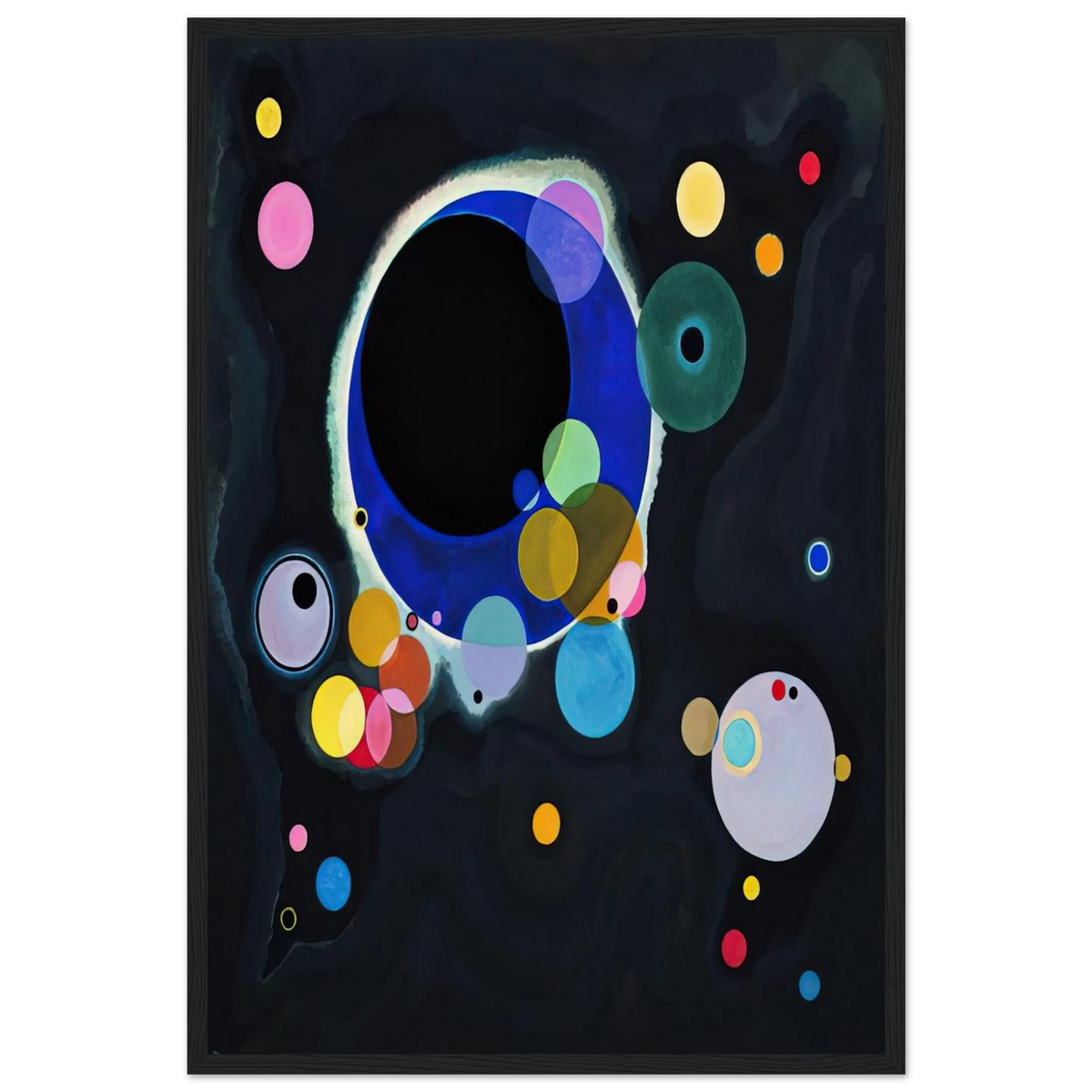 SEVERAL CIRCLES 1926 Framed Poster | Wassily Kandinsky Framed Prints Wall Art | Wassily Kandinsky Shop