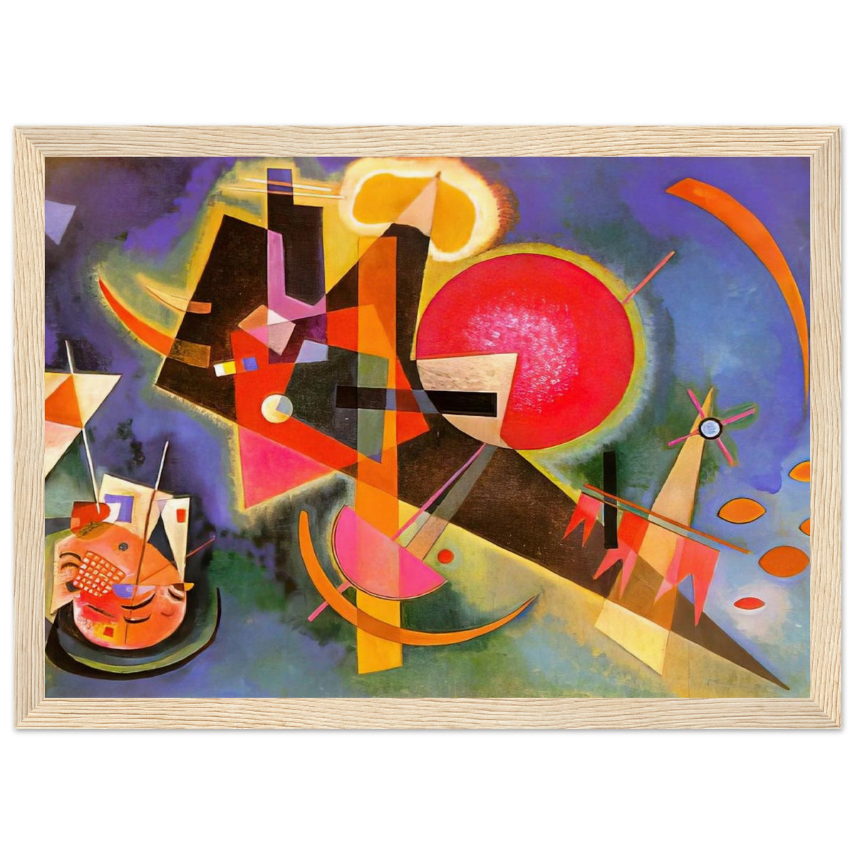 IN BLUE 1925 Framed Poster | Wassily Kandinsky Framed Prints Wall Art | Wassily Kandinsky Shop