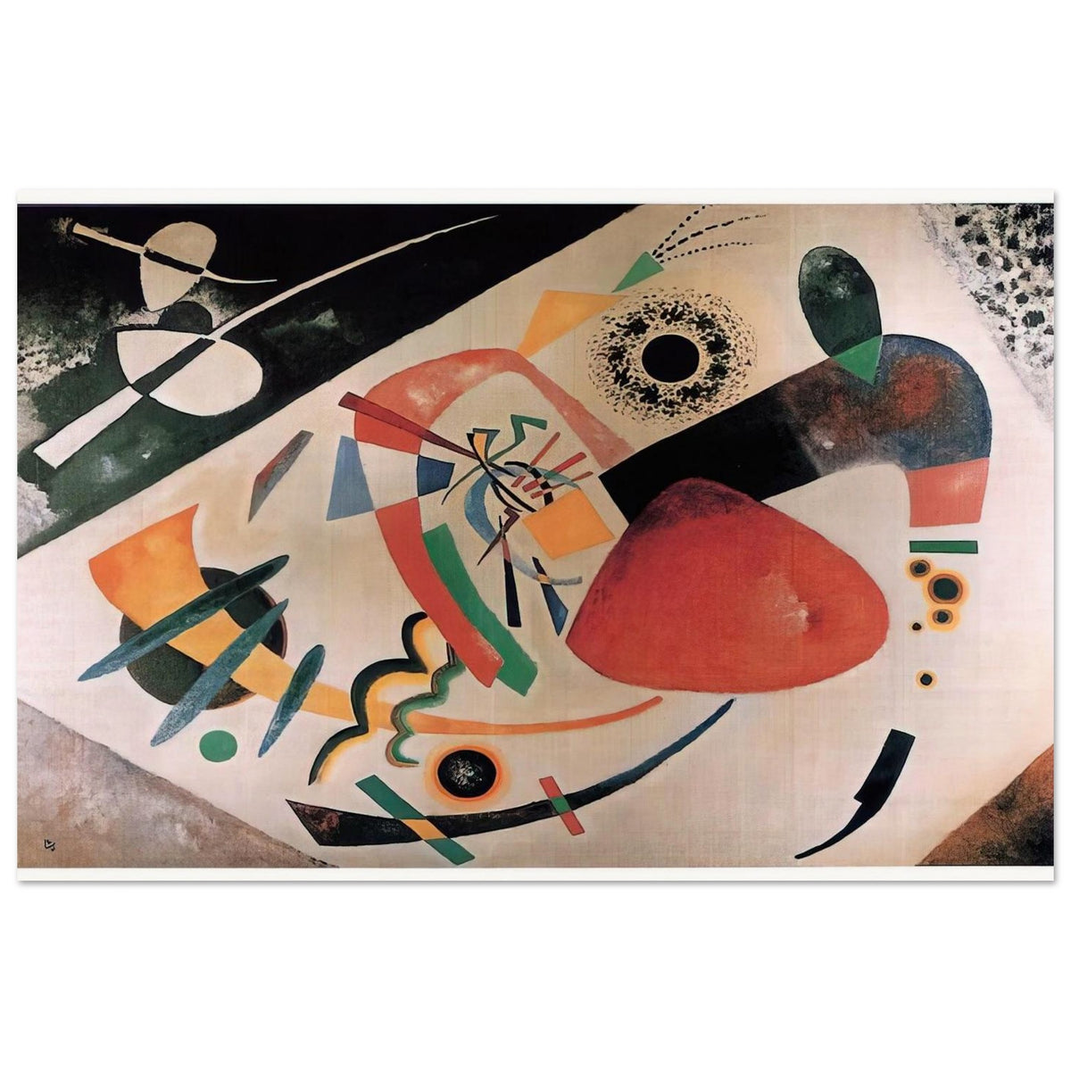RED SPOT II 1921 Poster | Wassily Kandinsky Poster | Wassily Kandinsky Shop