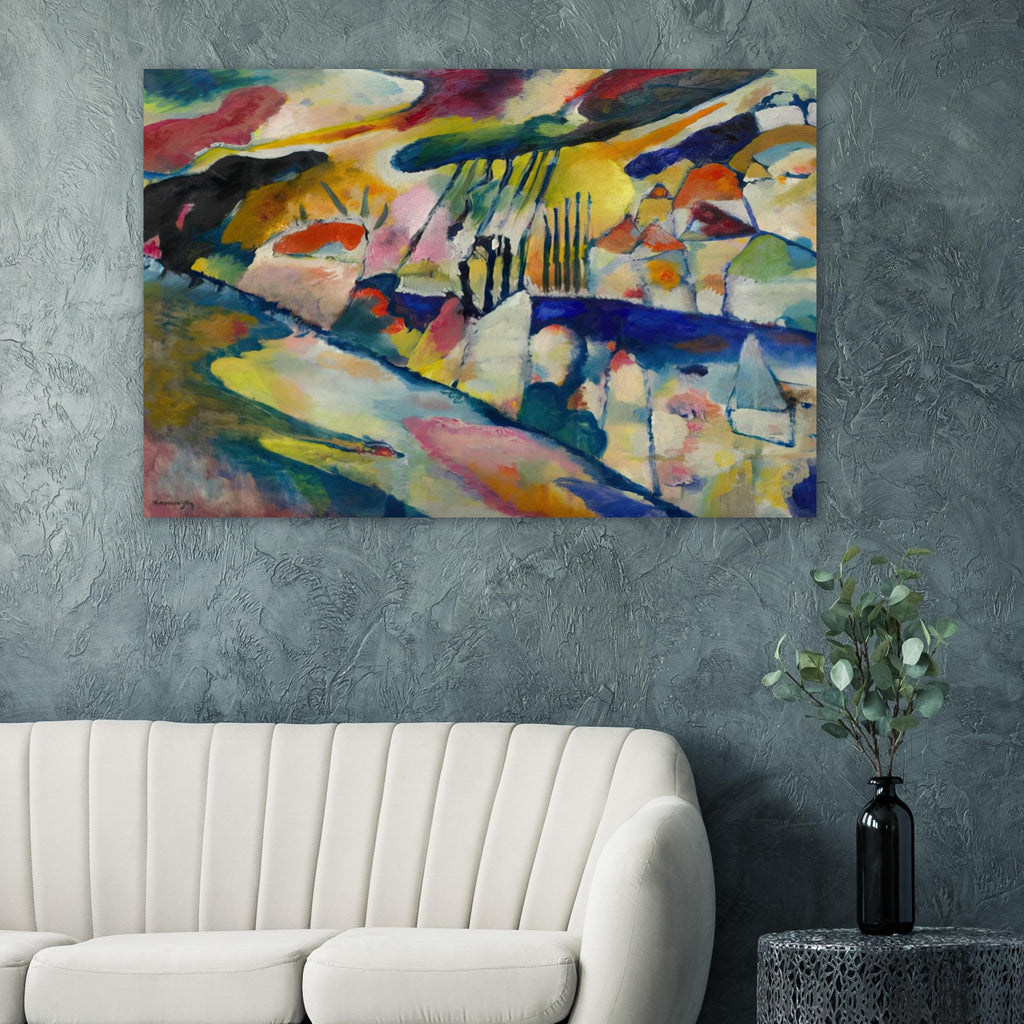LANDSCAPE WITH RAIN 1913 Poster | Wassily Kandinsky Poster | Wassily Kandinsky Shop