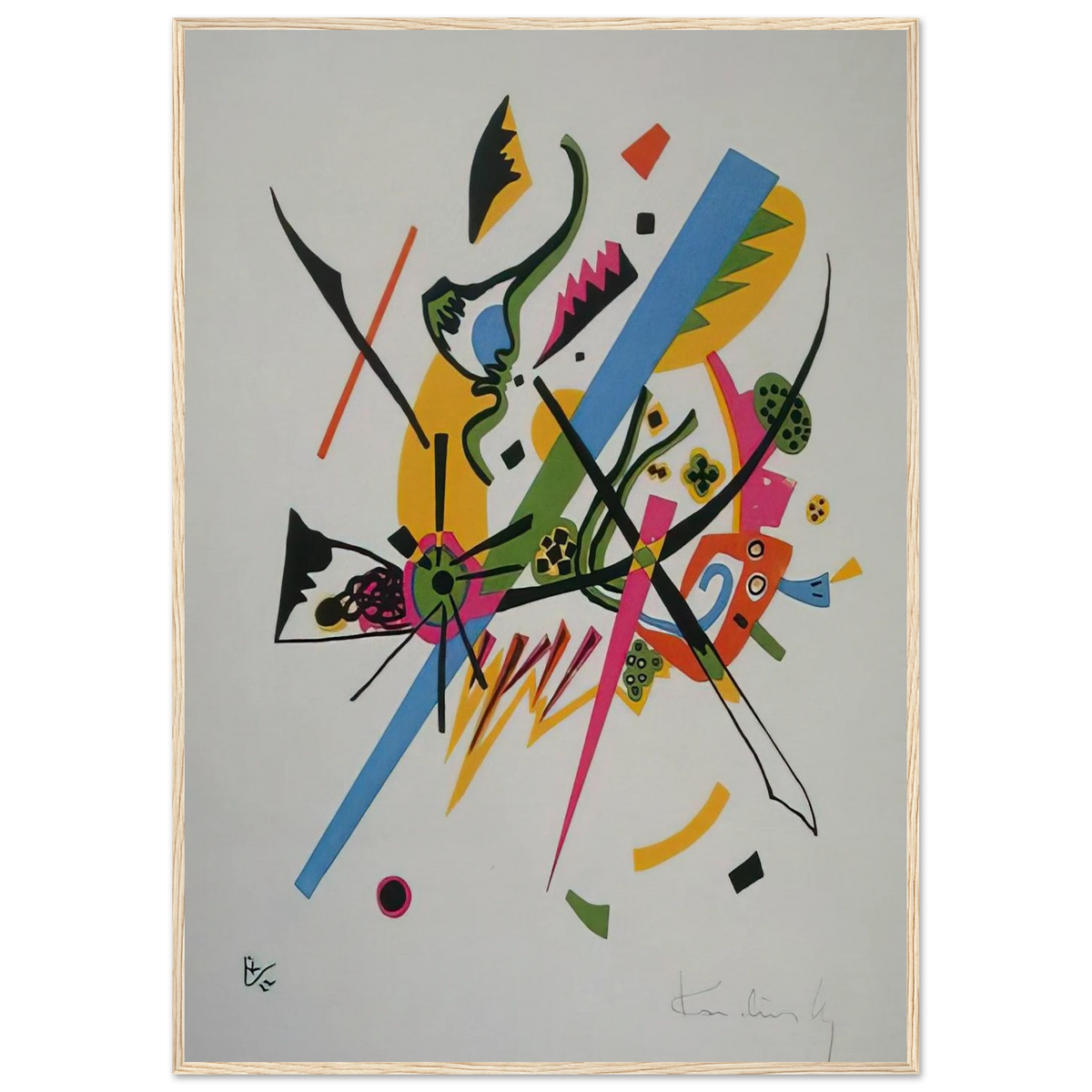 SMALL WORLDS 1922 Framed Poster | Wassily Kandinsky Framed Prints Wall Art | Wassily Kandinsky Shop