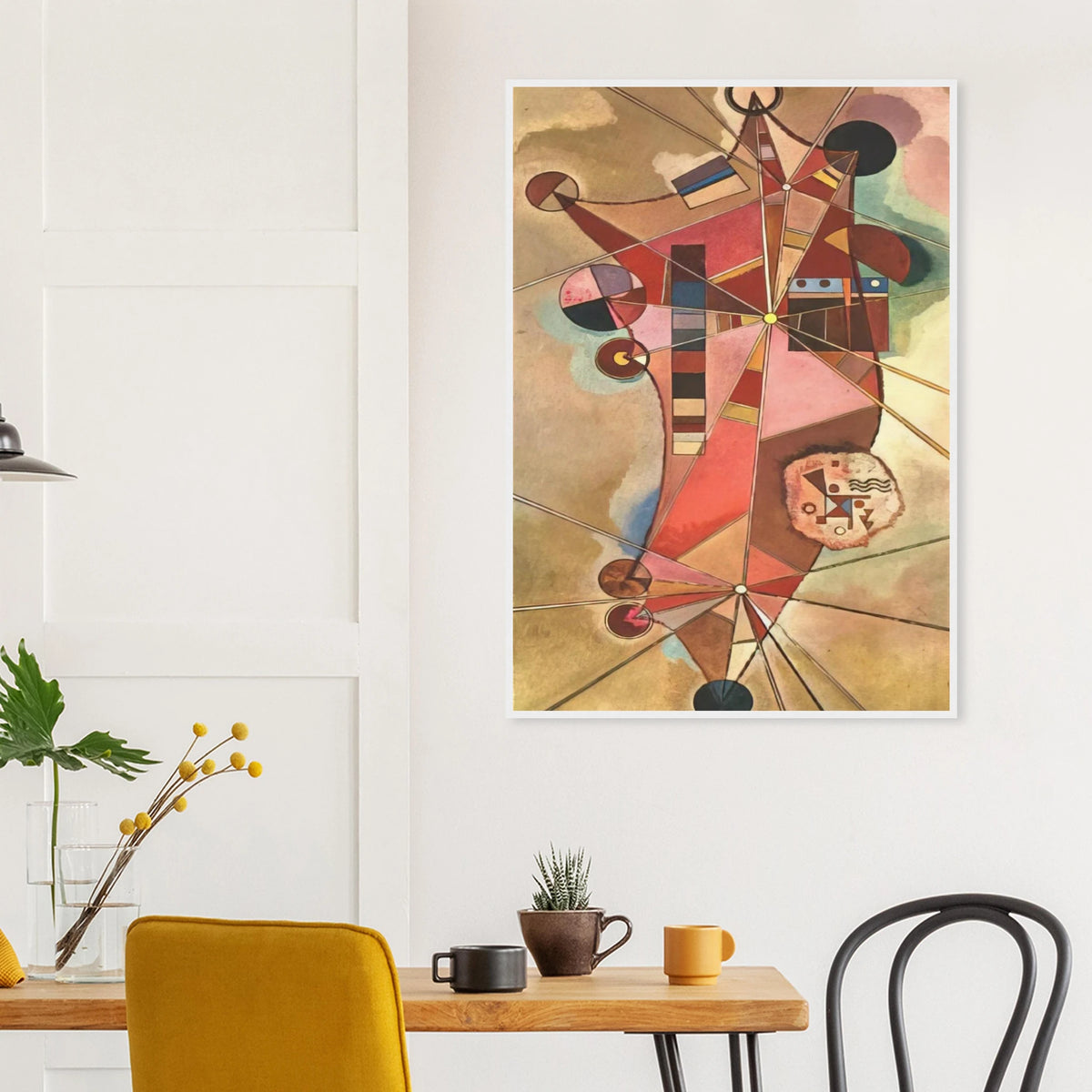 FIXED POINTS Framed Poster | Wassily Kandinsky Framed Prints Wall Art | Wassily Kandinsky Shop