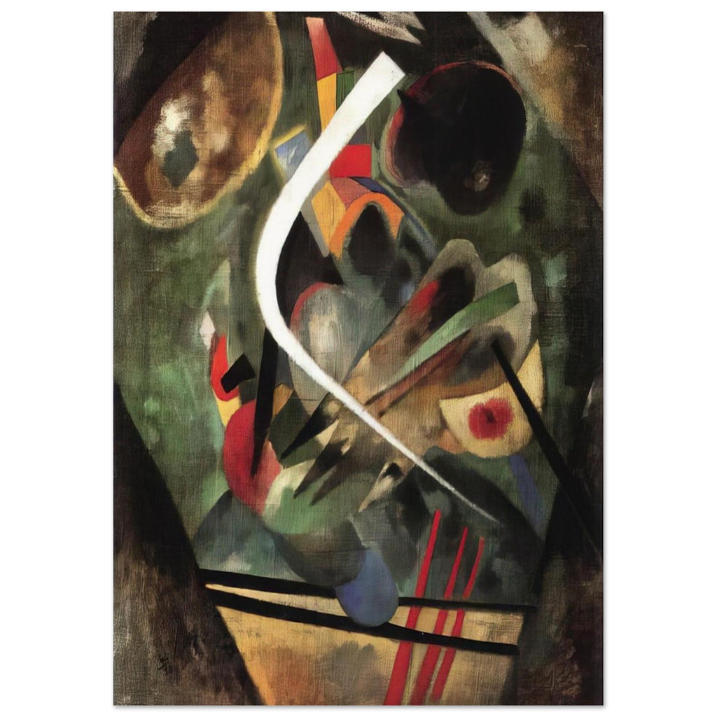 WHITE STROKE 1920 Poster | Wassily Kandinsky Poster | Wassily Kandinsky Shop
