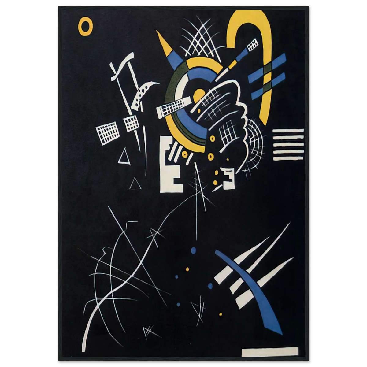 SMALL WORLDS VII 1922 Framed Poster | Wassily Kandinsky Framed Prints Wall Art | Wassily Kandinsky Shop