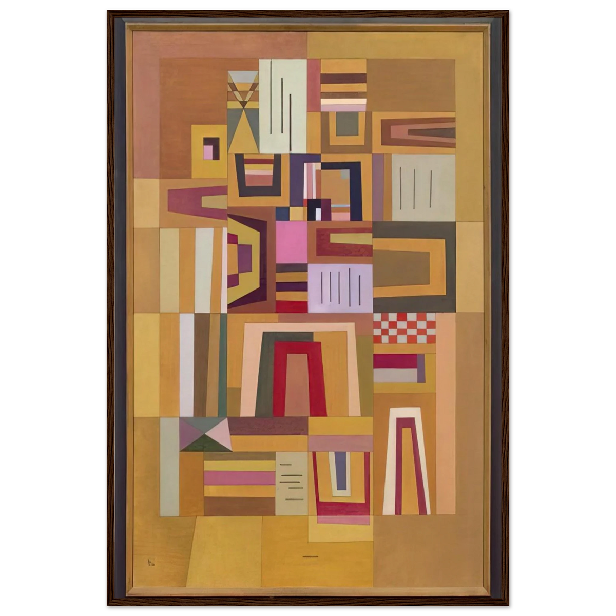 COMPENSATION ROSE 1933 Framed Poster | Wassily Kandinsky Framed Prints Wall Art | Wassily Kandinsky Shop