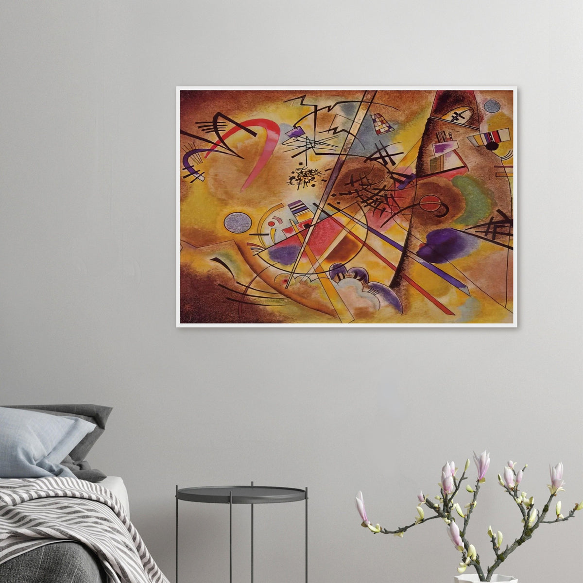 SMALL DREAM IN RED 1925 Framed Poster | Wassily Kandinsky Framed Prints Wall Art | Wassily Kandinsky Shop