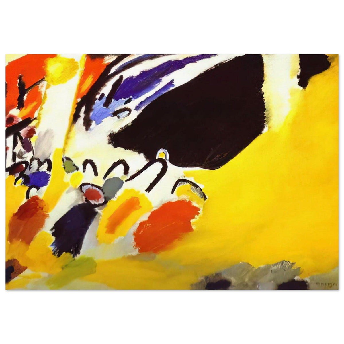 IMPRESSION III CONCERT 1911 Poster | Wassily Kandinsky Poster | Wassily Kandinsky Shop