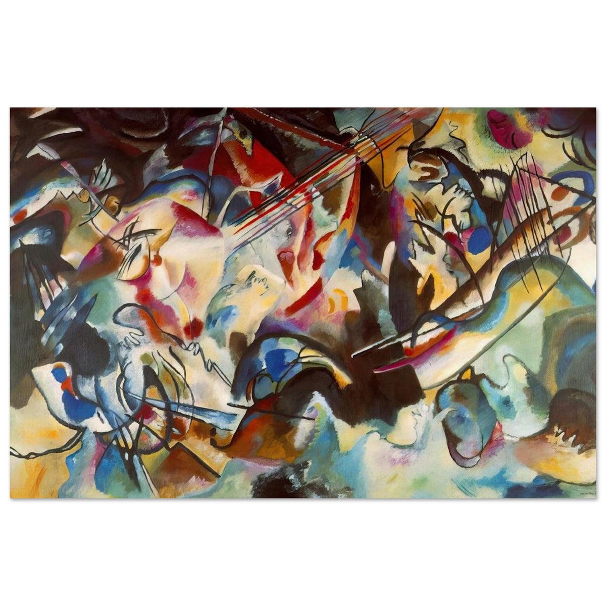COMPOSITION VI 1913 Poster | Wassily Kandinsky Poster | Wassily Kandinsky Shop