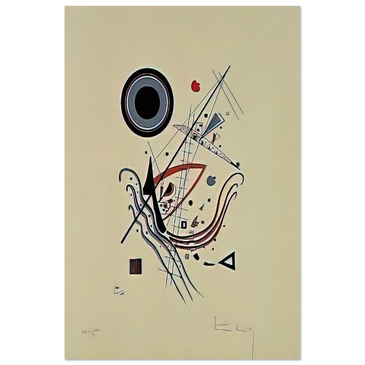 BLUE 1922 Poster | Wassily Kandinsky Poster | Wassily Kandinsky Shop