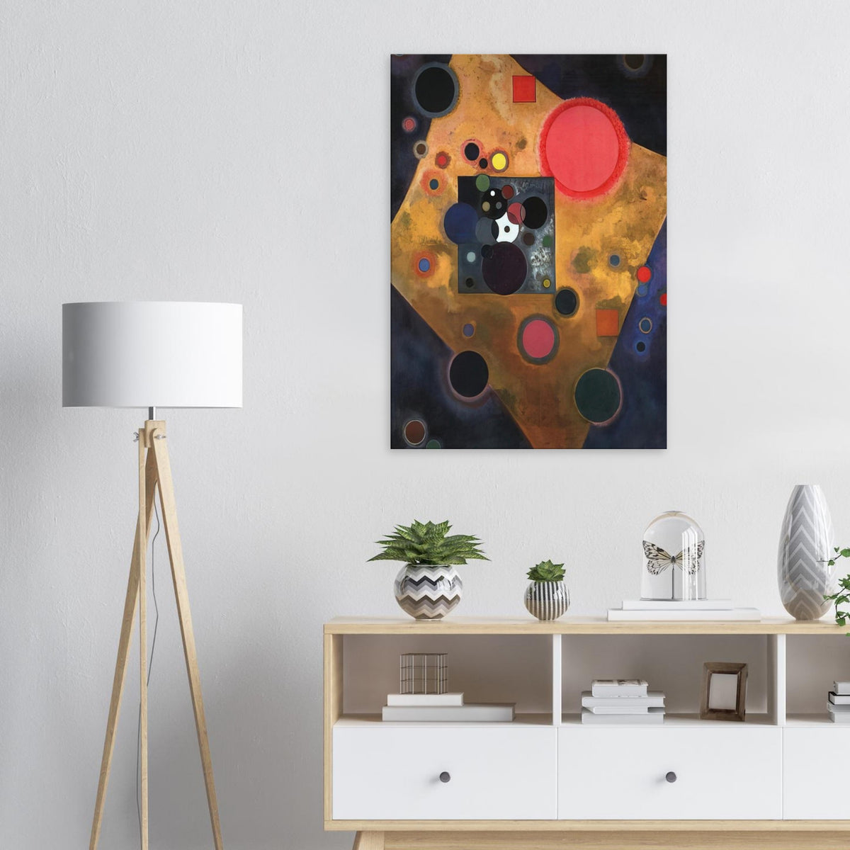 ACCENT ON ROSE 1926 Canvas | Wassily Kandinsky Canvas | Wassily Kandinsky Shop