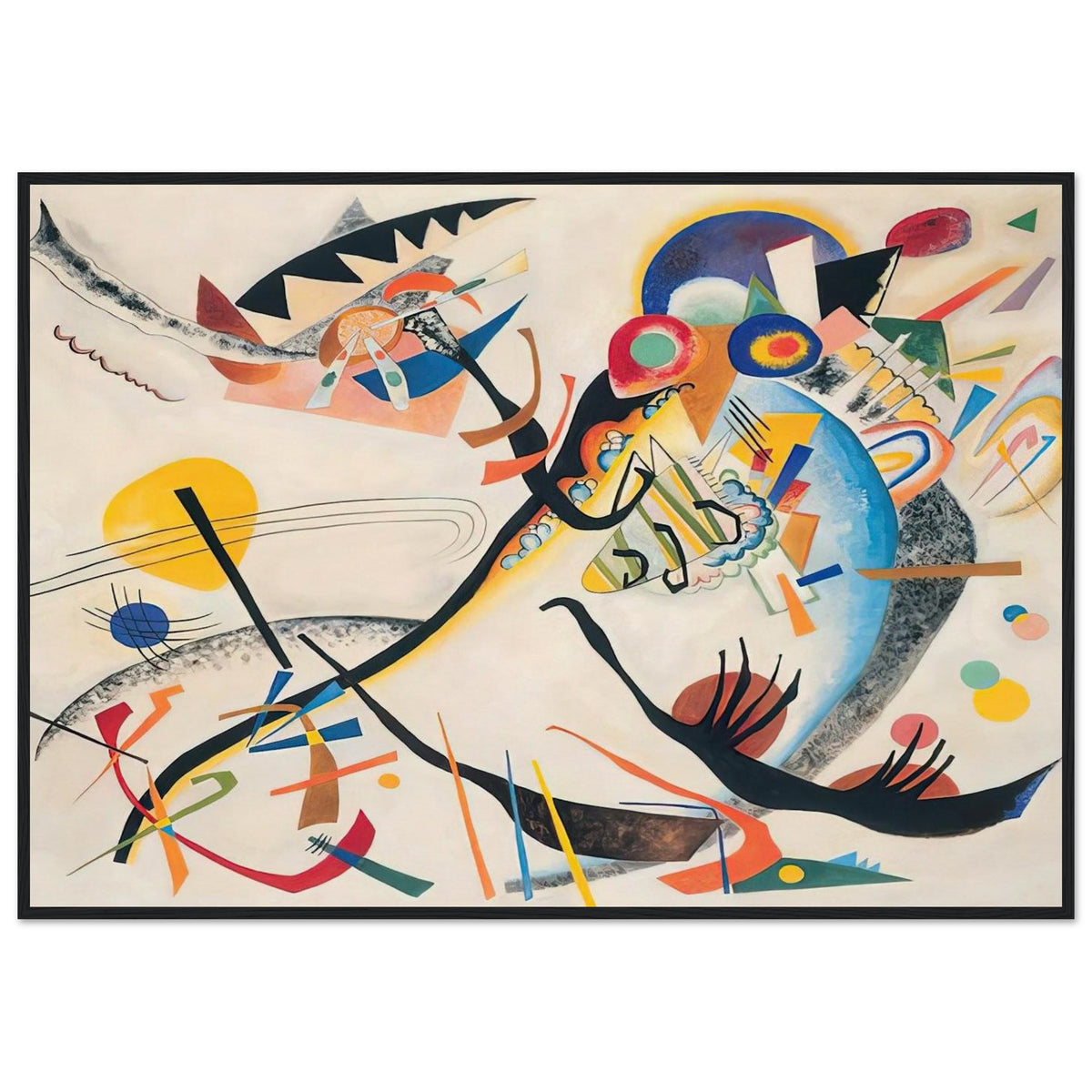 NOT_DETECTED_189361 Framed Poster | Wassily Kandinsky Framed Prints Wall Art | Wassily Kandinsky Shop