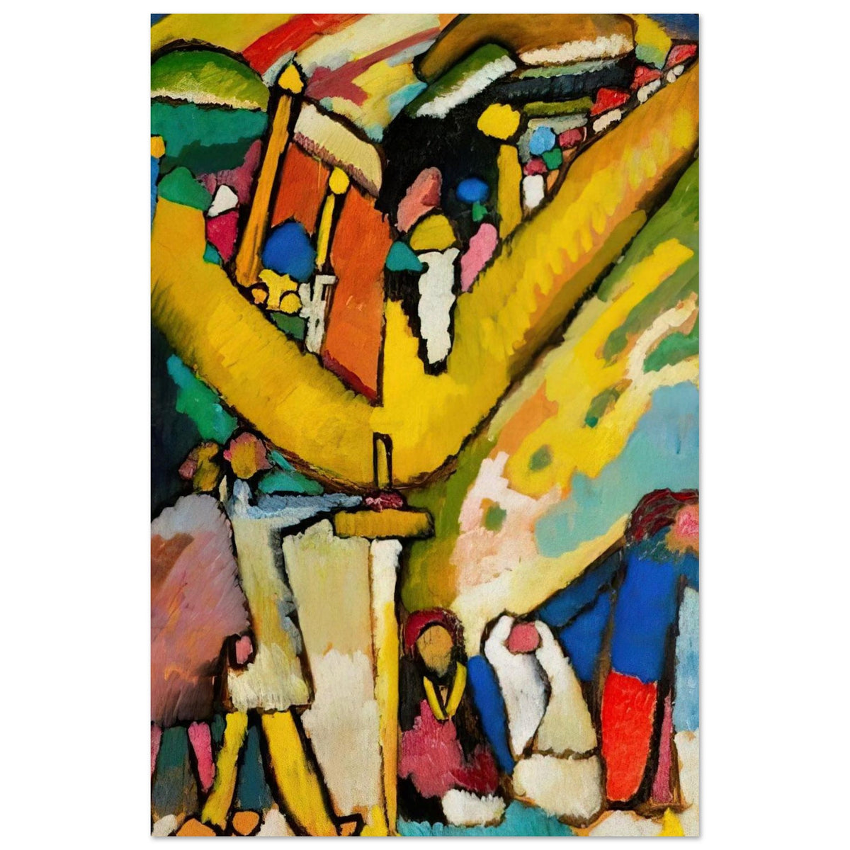 STUDY FOR IMPROVISATION 8 1909 Poster | Wassily Kandinsky Poster | Wassily Kandinsky Shop