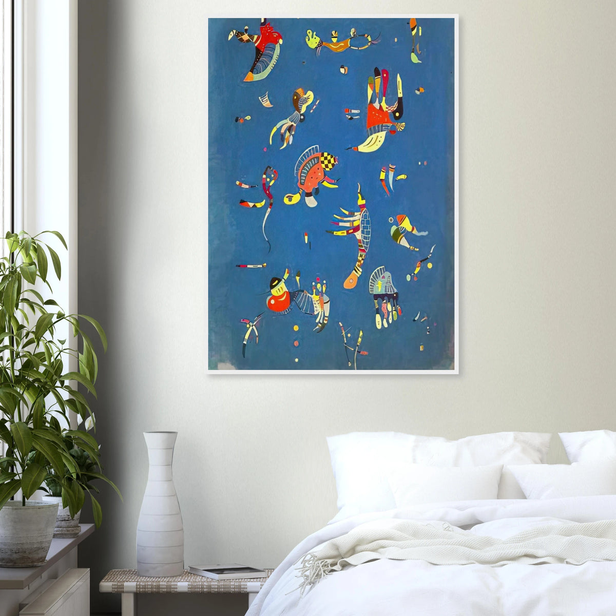 SKY BLUE 1940 Framed Poster | Wassily Kandinsky Framed Prints Wall Art | Wassily Kandinsky Shop