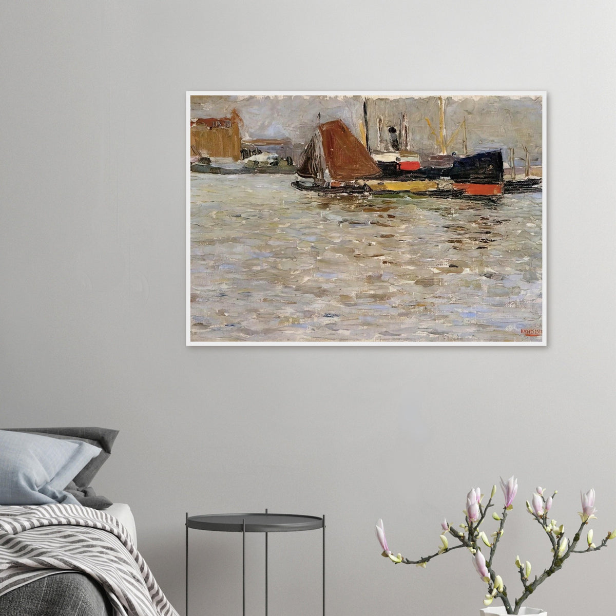 ROTTERDAM SUN 1906 Framed Poster | Wassily Kandinsky Framed Prints Wall Art | Wassily Kandinsky Shop