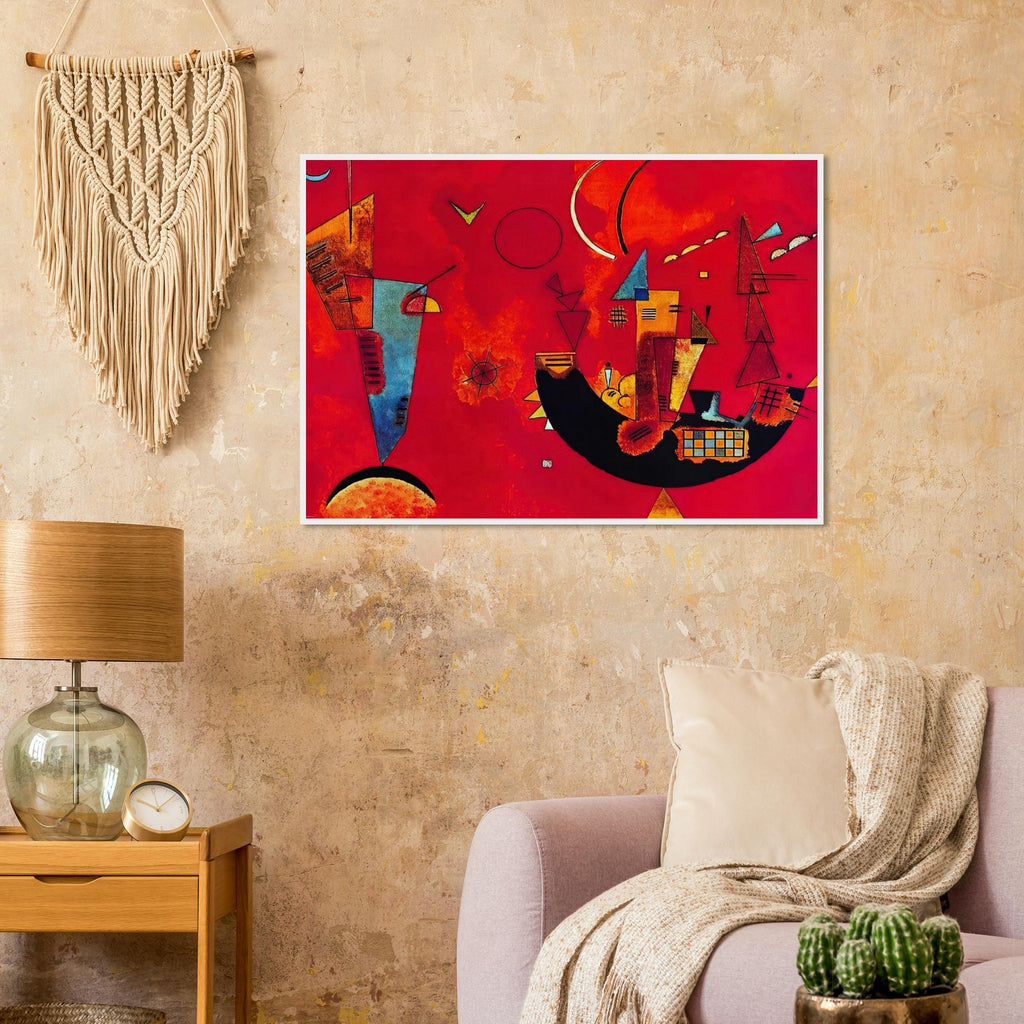 MIT UND GEGEN 1929 Framed Poster | Wassily Kandinsky Framed Prints Wall Art | Wassily Kandinsky Shop