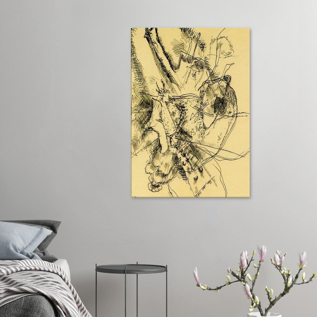 DRAWING FOR ETCHING II 1916 Canvas | Wassily Kandinsky Canvas | Wassily Kandinsky Shop