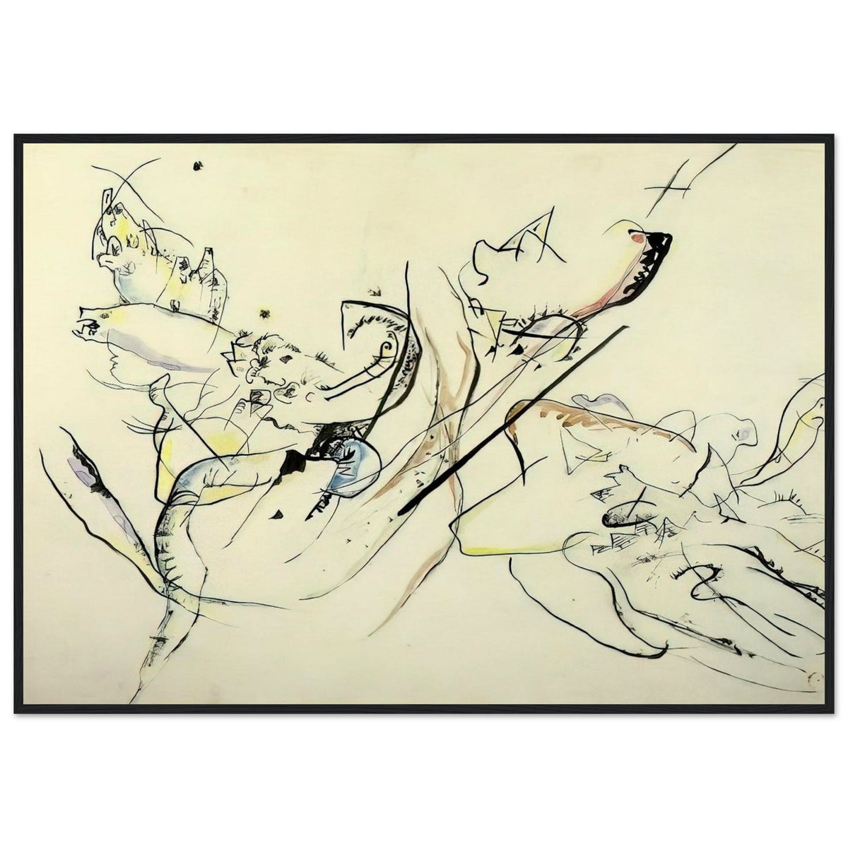 UNTITLED Framed Poster | Wassily Kandinsky Framed Prints Wall Art | Wassily Kandinsky Shop