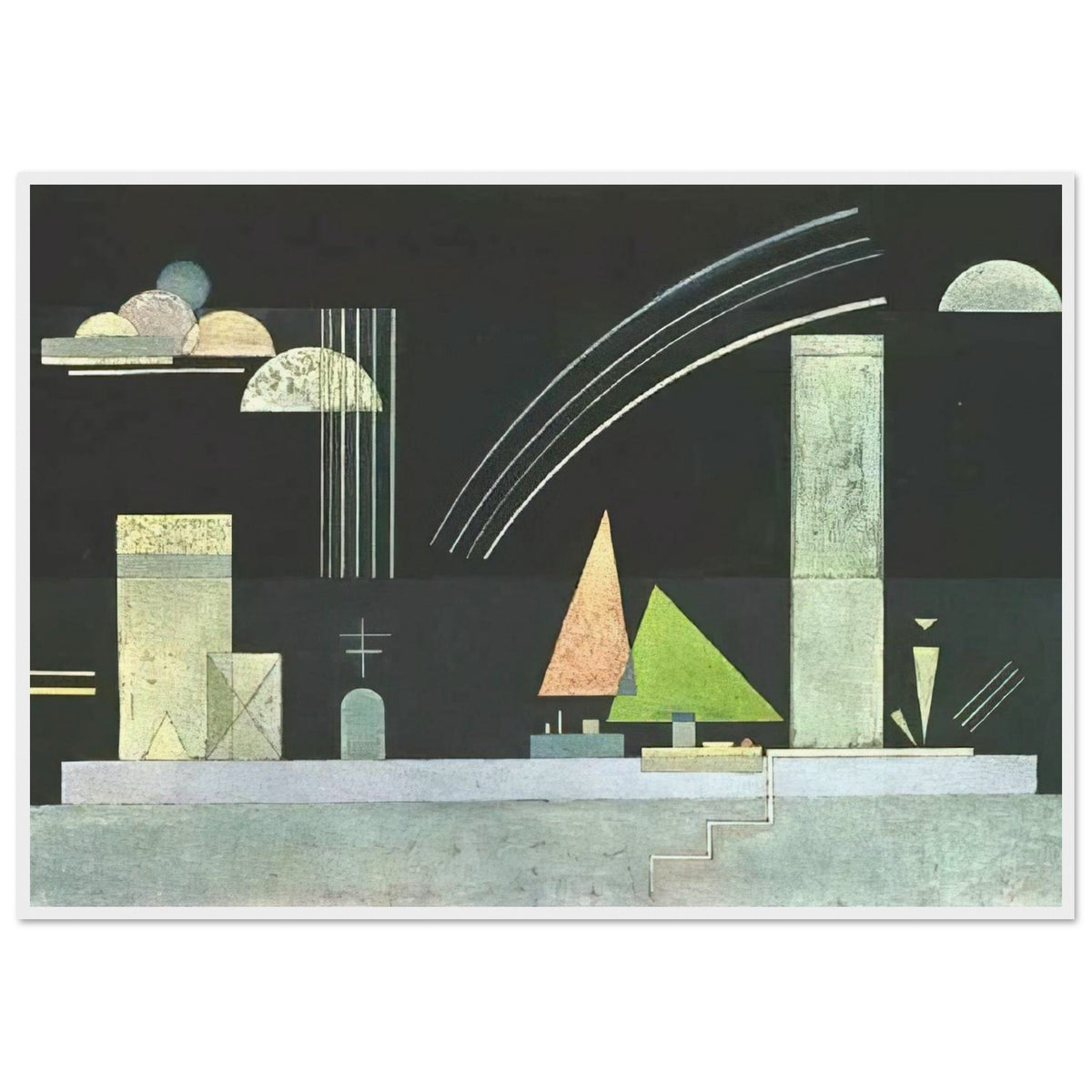 AT REST Framed Poster | Wassily Kandinsky Framed Prints Wall Art | Wassily Kandinsky Shop