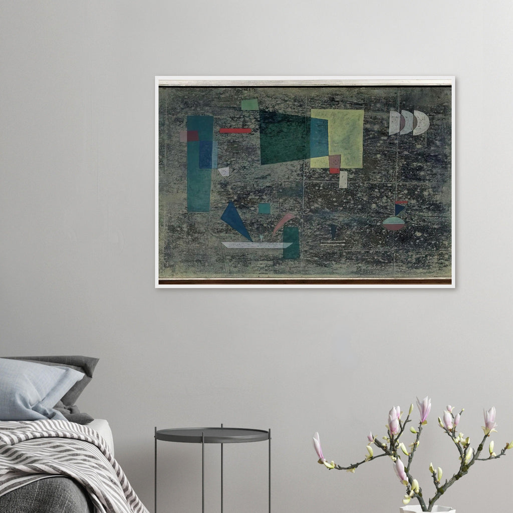 CIRCULATION SLOWED 1931 Framed Poster | Wassily Kandinsky Framed Prints Wall Art | Wassily Kandinsky Shop