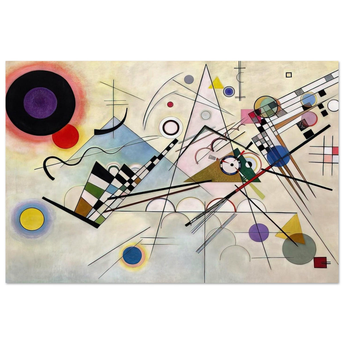 COMPOSITION 8 1923 Poster | Wassily Kandinsky Poster | Wassily Kandinsky Shop