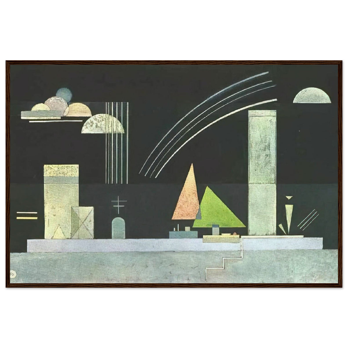 AT REST Framed Poster | Wassily Kandinsky Framed Prints Wall Art | Wassily Kandinsky Shop