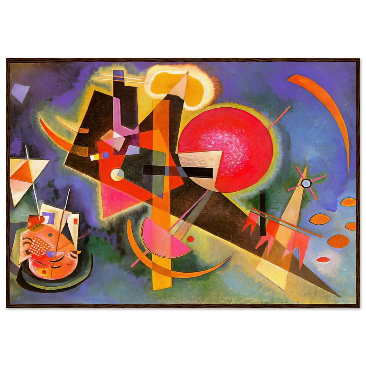 IN BLUE 1925 Framed Poster | Wassily Kandinsky Framed Prints Wall Art | Wassily Kandinsky Shop