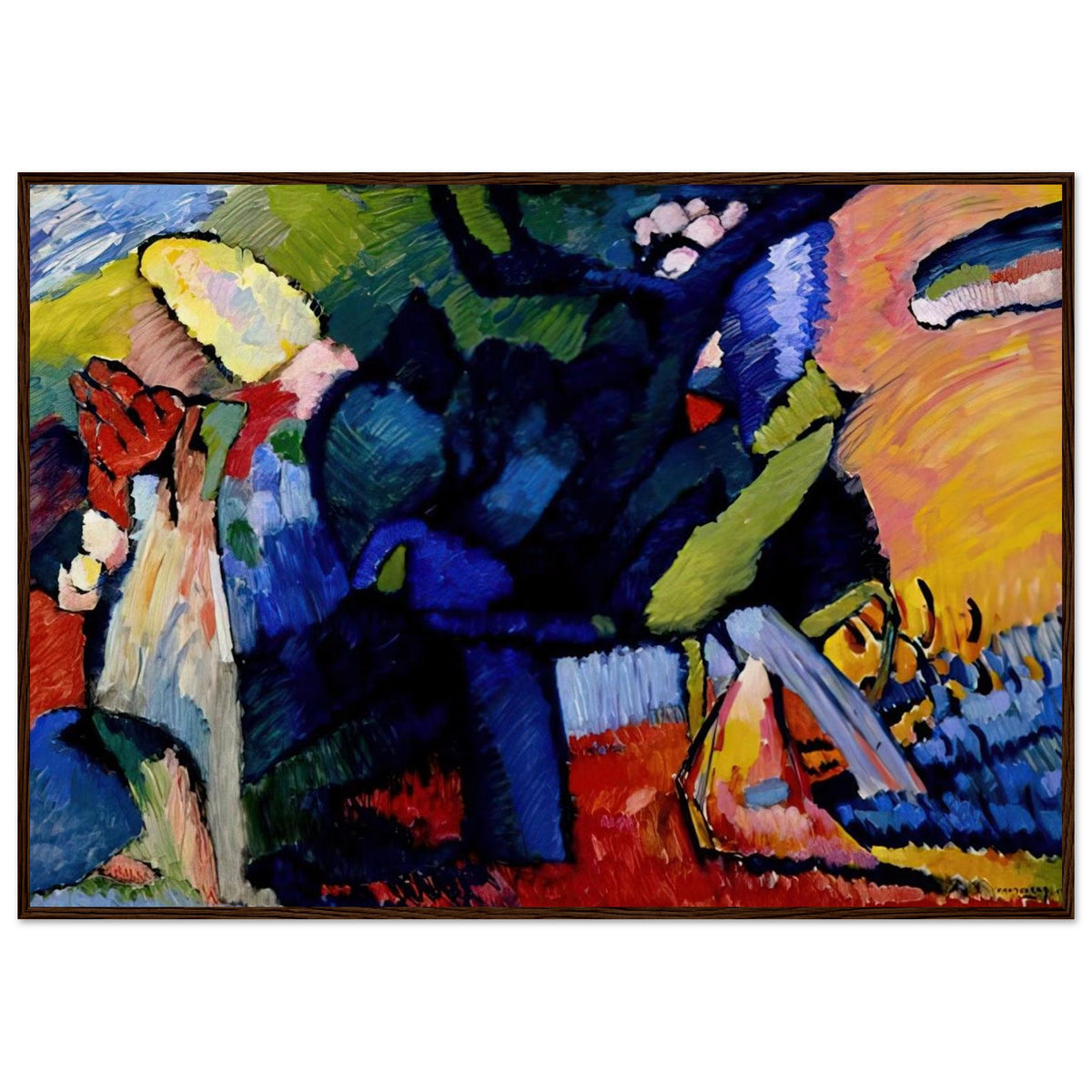 IMPROVISATION 4 1909 Framed Poster | Wassily Kandinsky Framed Prints Wall Art | Wassily Kandinsky Shop