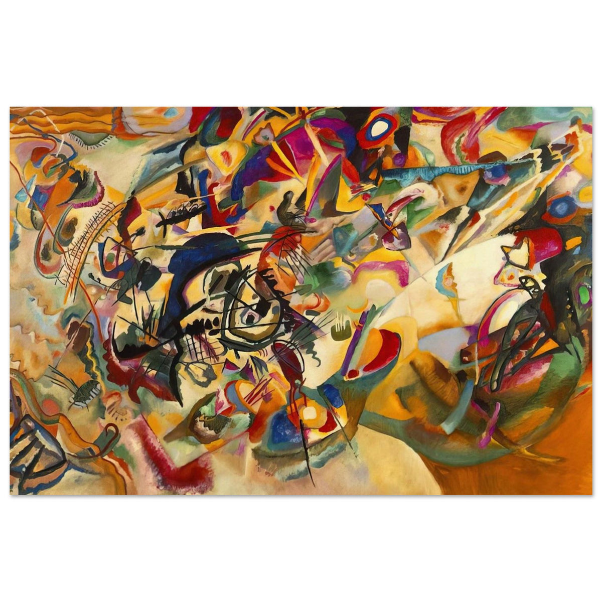 COMPOSITION VII 1913 Poster | Wassily Kandinsky Poster | Wassily Kandinsky Shop