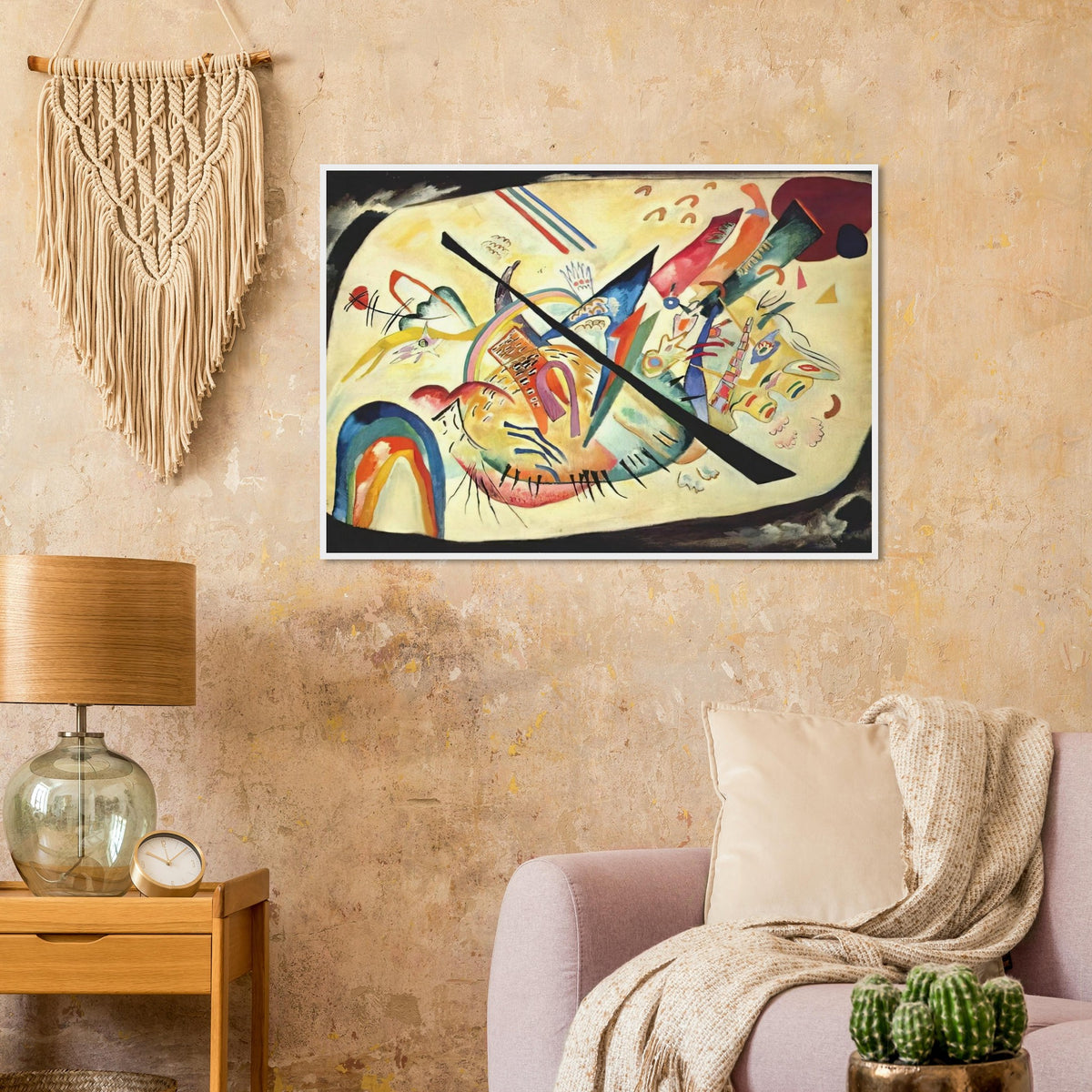 WHITE OVAL 1919 Framed Poster | Wassily Kandinsky Framed Prints Wall Art | Wassily Kandinsky Shop