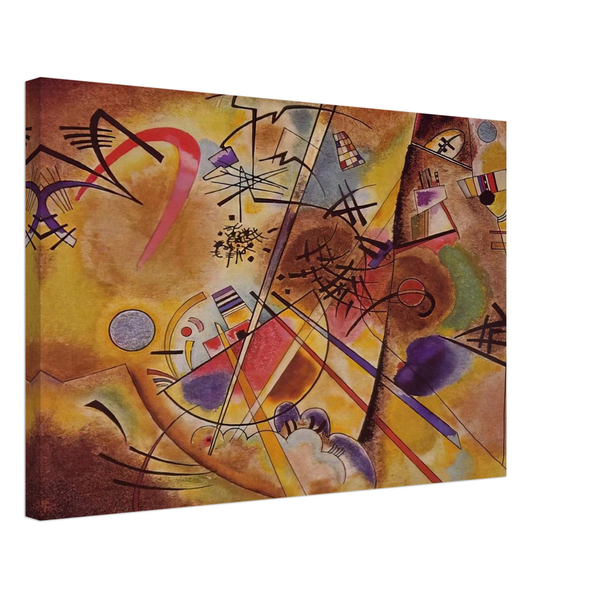 SMALL DREAM IN RED 1925 Canvas | Wassily Kandinsky Canvas | Wassily Kandinsky Shop