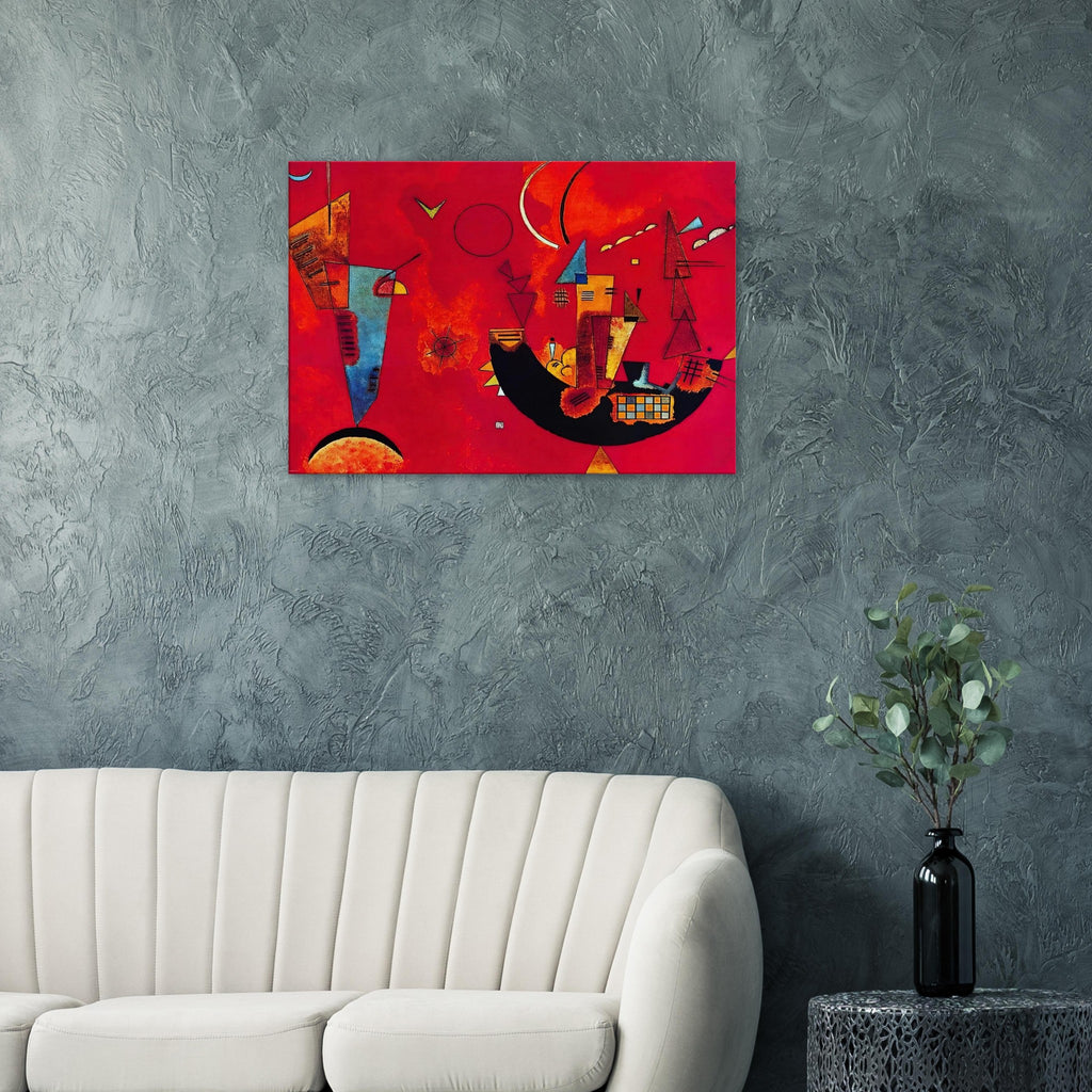 MIT UND GEGEN 1929 Canvas | Wassily Kandinsky Canvas | Wassily Kandinsky Shop
