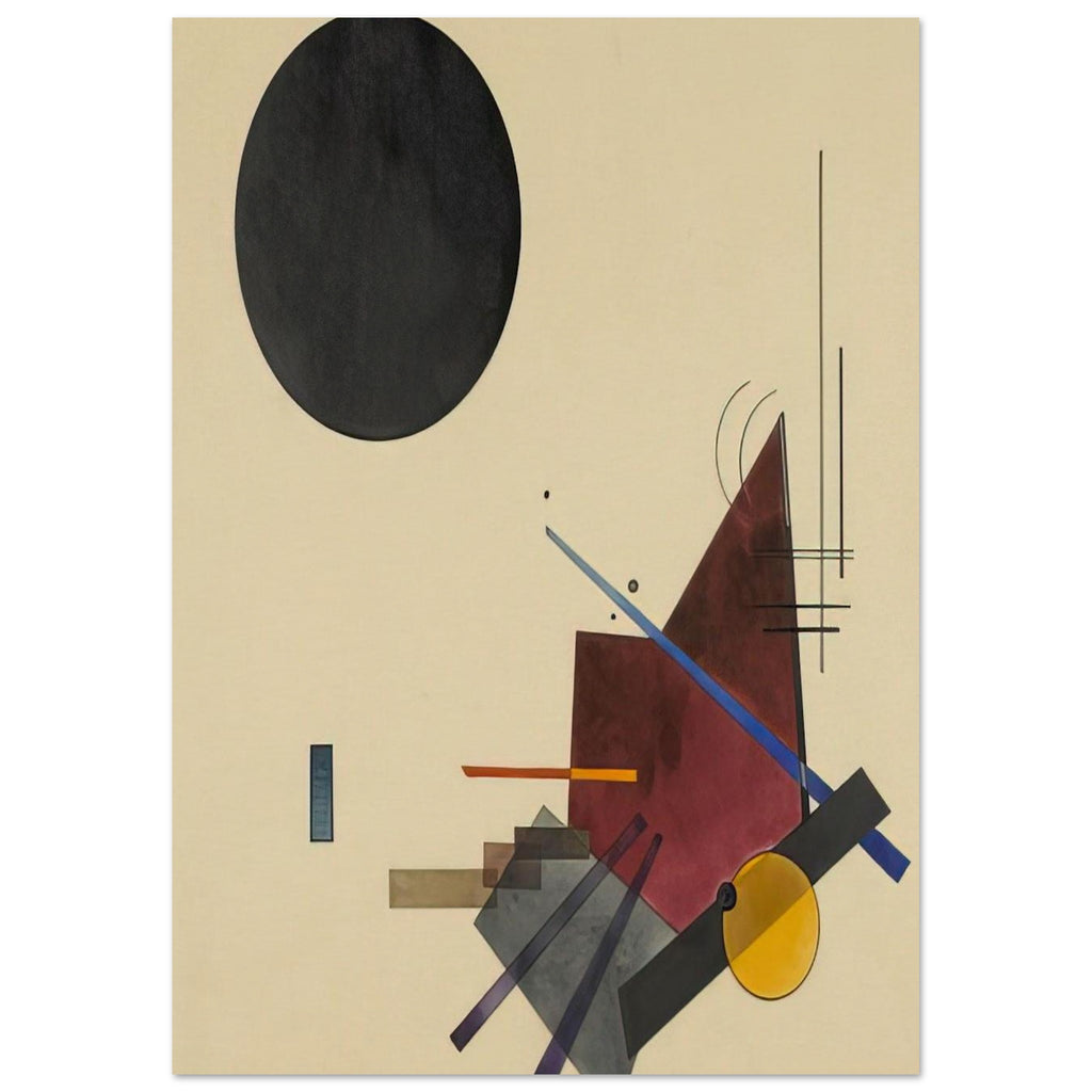 BLACK RELATIONSHIP 1924 Poster | Wassily Kandinsky Poster | Wassily Kandinsky Shop